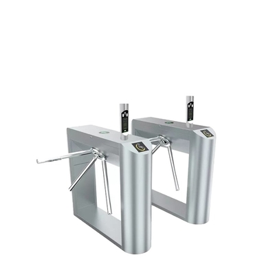 Stainless Steel/According to Customer Requirements Barcode Fingerprint Access Control System Tripod Turnstile Automatic Gate Height Height Pedestrian Turnstile