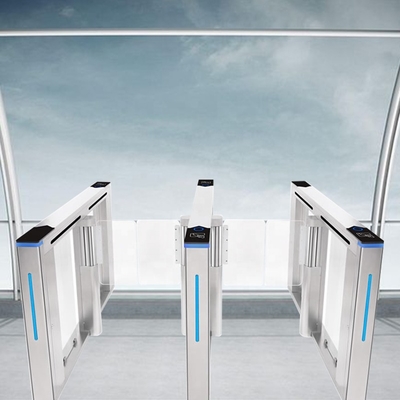 Control de acceso único 2021 de la alta seguridad del artículo del torniquete de la puerta de velocidad de diseño de la fábrica