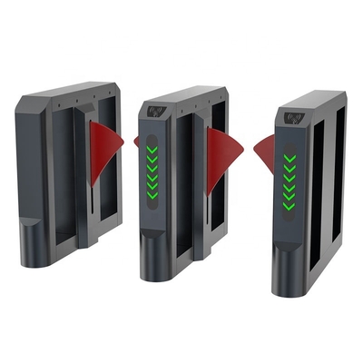 Puerta de oscilación automática del acceso de la puerta de la aleta y de la puerta de la barrera de la velocidad rápida con el sistema de control