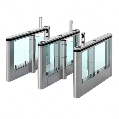 Pedestrian Boom Glass Electric Barrier Turnstile Swing Barrier Gate Security Turnstile Gate Pedestrian Security